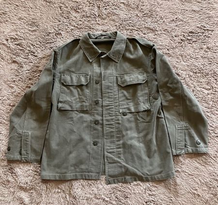 Veste/chemise militaire * Taille 48 (!) * Original authentiq