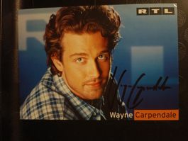 Wayne Carpendale - Autogrammkarte- handsigniert