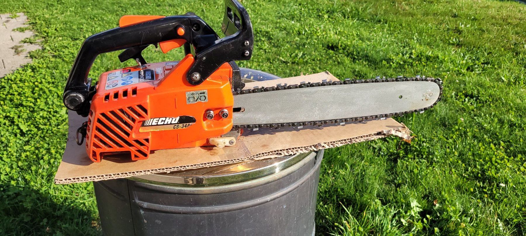 Sägen: Motorsäge ECHO CS-3400 Einhand – Gebraucht aus Seelisberg von Tailor 1