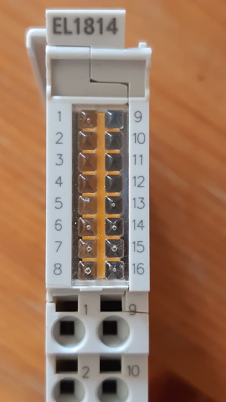 Beckhoff Componenti elettronici: Beckhoff EL1814 4x Digital Input 24V DC 10 µs Filtertime neu – Nuovo (secondo la descrizione) da Oey venduto da Parkplatzbrocki 2