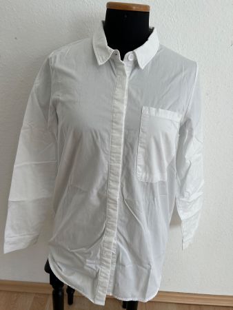 Weisse Oversize Bluse von Noisy May