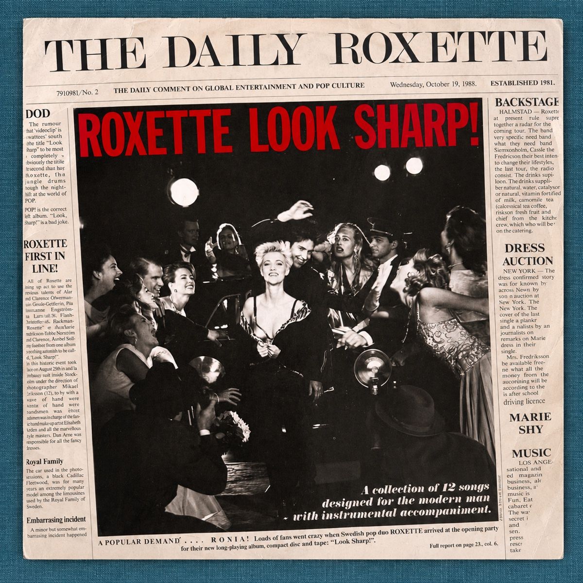 Dischi in vinile: Roxette – Look Sharp! LP Originale 1988 – Usato da Arosio venduto da mg7_j2j8 1