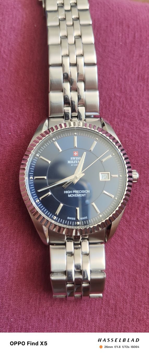 Swiss Orologi: SWISS MILITARS BY Chrono HIGH PRECISION MOVEMENT – Usato da Unterentfelden venduto da igs_nj72