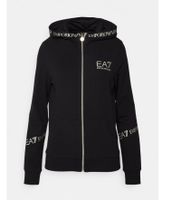 EA7 Sweatjacke mit Kapuze, Gr. L (M) Neu schwarz/gold