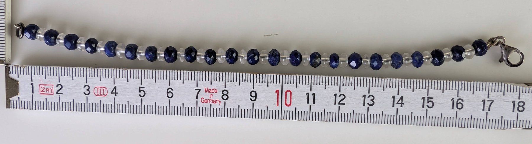 Catenine: Lapislazuli & Bergkristall Halskette & Armband – Nuovo (secondo la descrizione) da Zürich venduto da 1.Simon 8