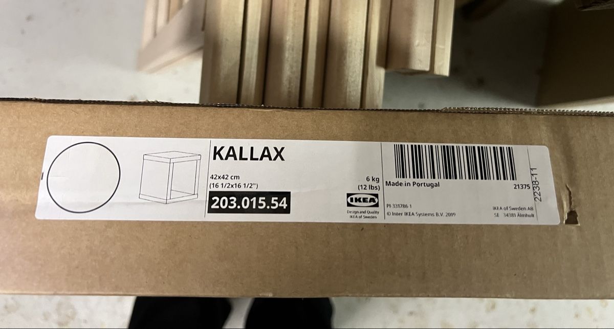 Scaffali: Kallax weiss – Nuovo e nell'imballaggio originale da Trimbach venduto da bonehd