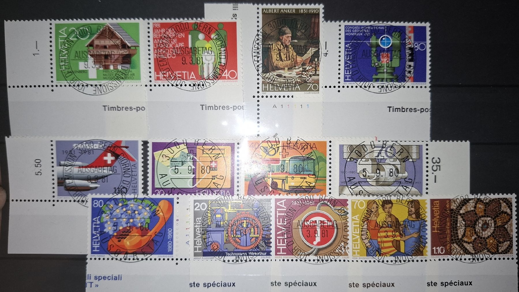 Tutti i francobolli: Voll O Werbemarken div.  – Usato da Balgach venduto da SIMEON27