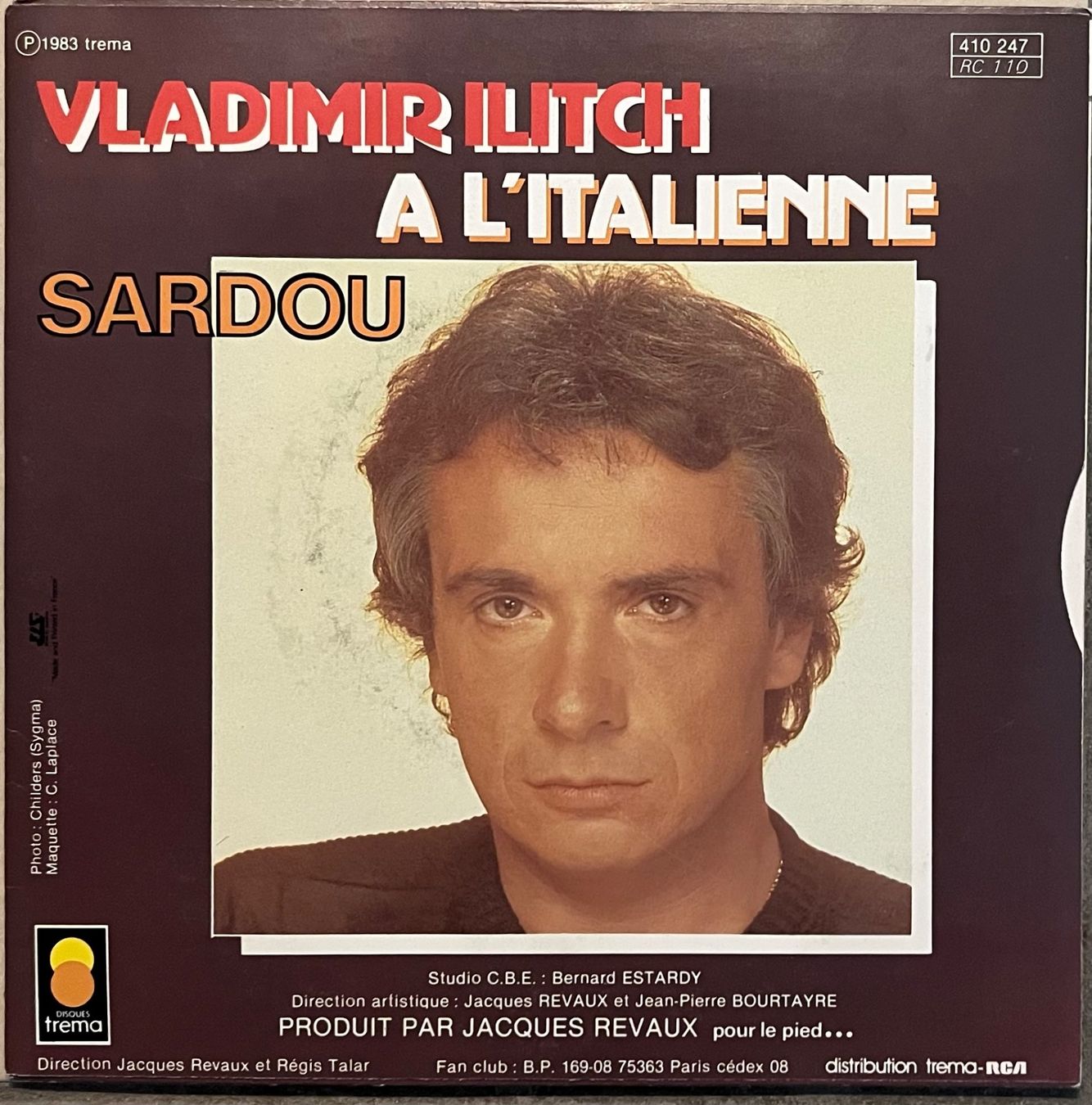 Schallplatten: MICHEL SARDOU - VLADIMIR ILITCH – Gebraucht aus Bussigny von vinyl-pas-cher 1