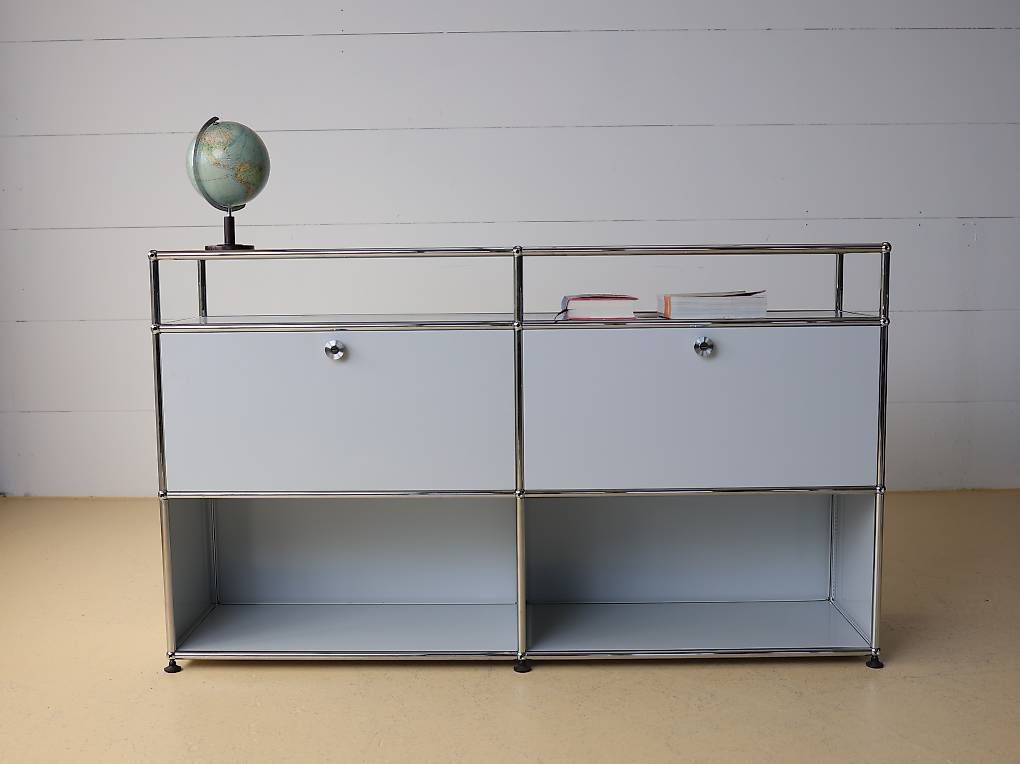 USM Scaffali: USM Haller Sideboard 2x2 in Lichtgrau – Usato da Meinisberg venduto da atelier_TILIJA 8