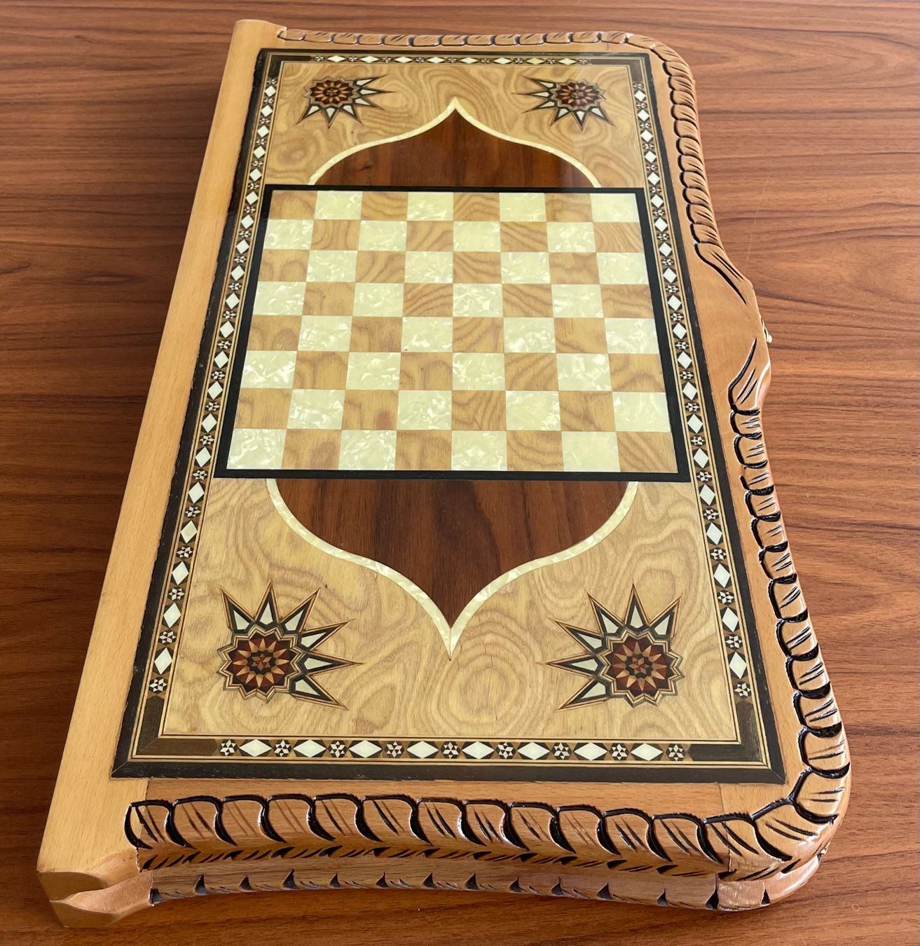 Spiele: Hochwertiges Backgammon aus Walnussholz, Handmade! – Neu (gemäss Beschreibung) aus Fischbach-Göslikon von Rosatt 4