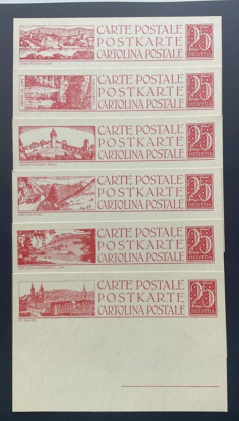 Tous les timbres: Bild Postkarten PTT – Neuf (Voir description) à Luzern par 19primeln 4