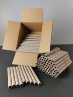 Kartonröhrchen L=13cm ø8-12mm Bienenhotels basteln 140 Stk
