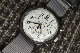 TIMEX WATERBURY MKI Chronograph Armbanduhr Uhr Quarz