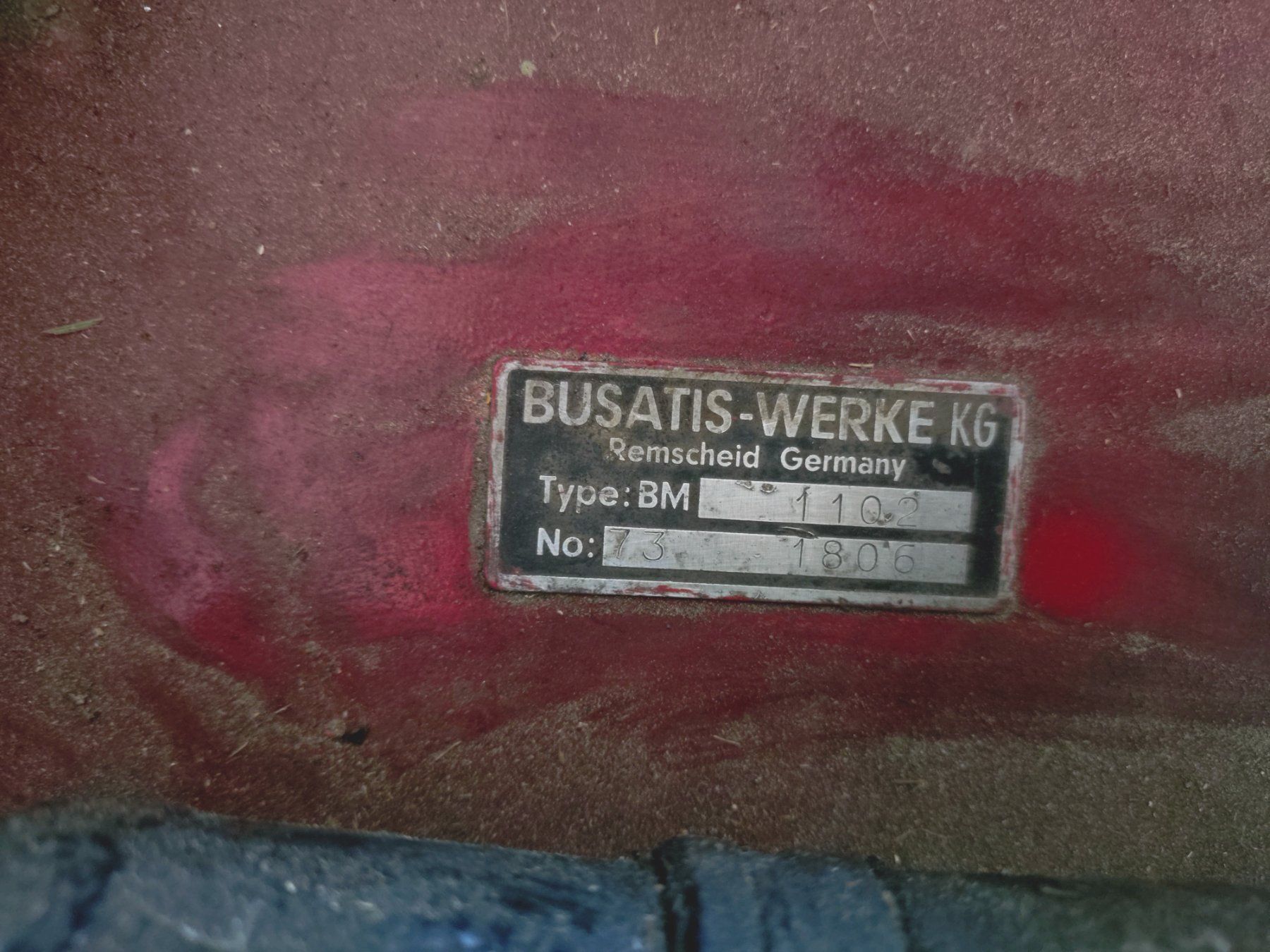 Busatis Tutte le macchine: Busatis Doppelmesserbalken – Usato da Eichberg venduto da landmech90 1