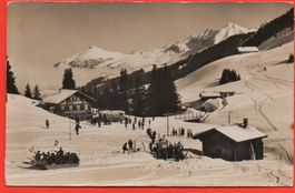 ADELBODEN Restaurant Geilsbrüggli - Postauto, Funi-Ski Geils