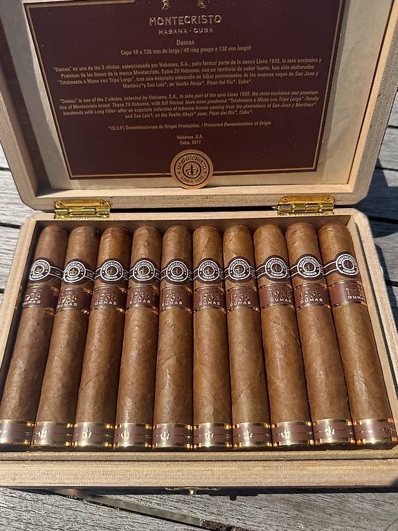Zigarren: Montecristo Linea 1935 Dumas Zigarren Kuba  – Gebraucht aus kreuzlingen von hel_v9zj