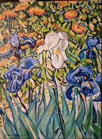 Iris  handgemalte Kopie nach Vincent van Gogh