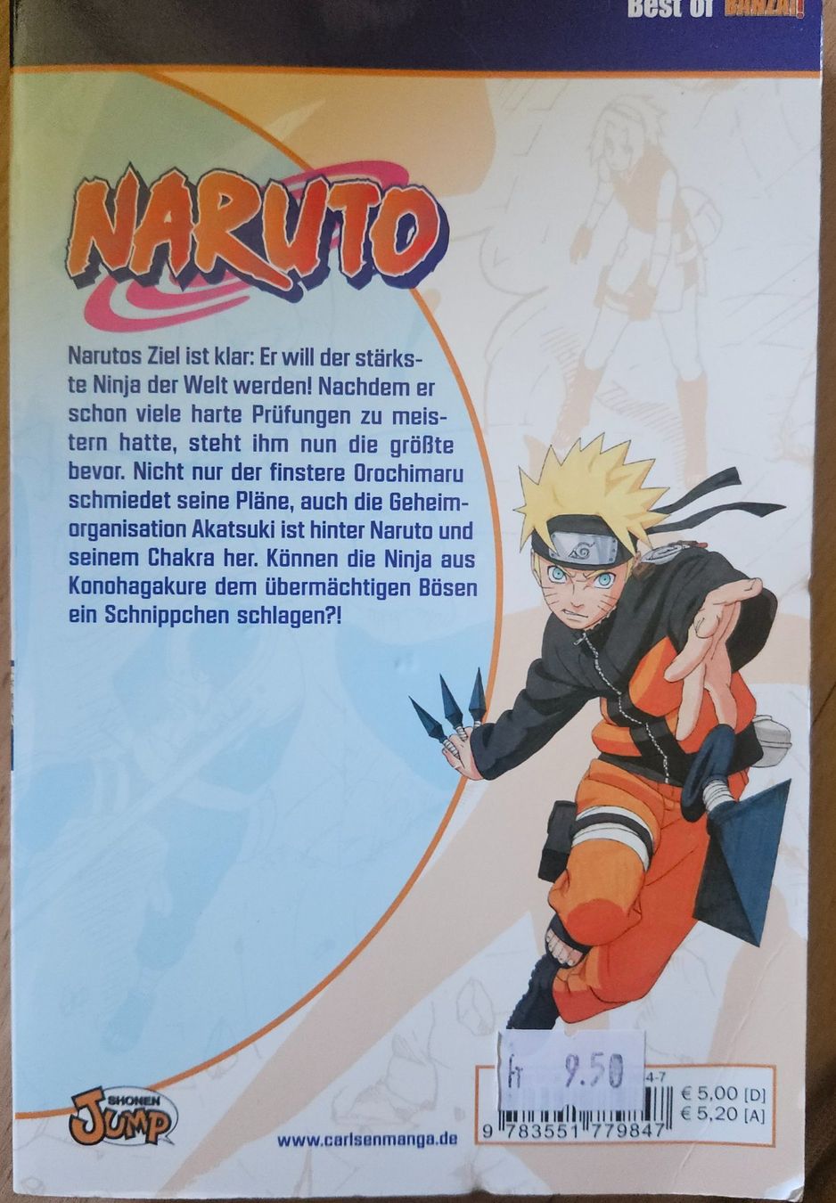 BD: Naruto Manga – D'occasion à Adliswil par maryrules 1