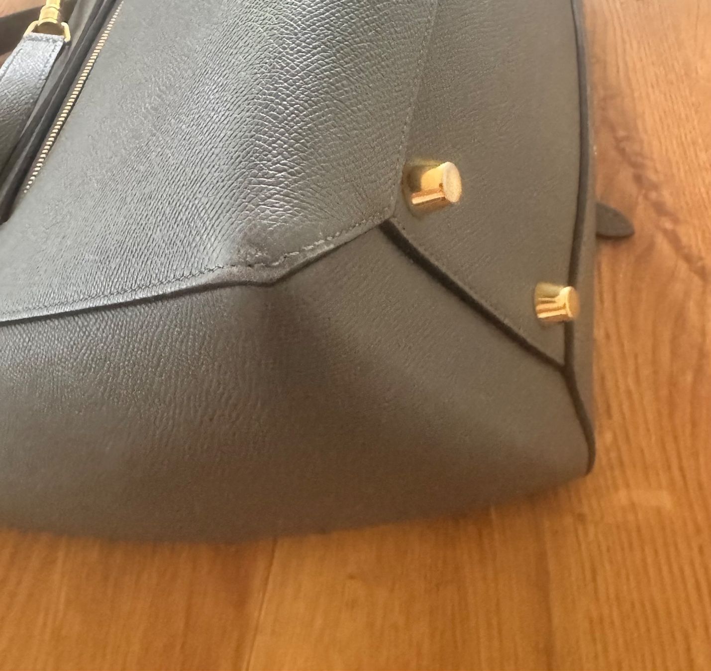 Celine Taschen für Damen: Celine 'Belt' Tasche Grau / Celine 'Belt' Handbag Grey – Gebraucht aus Zug von yas1988 4