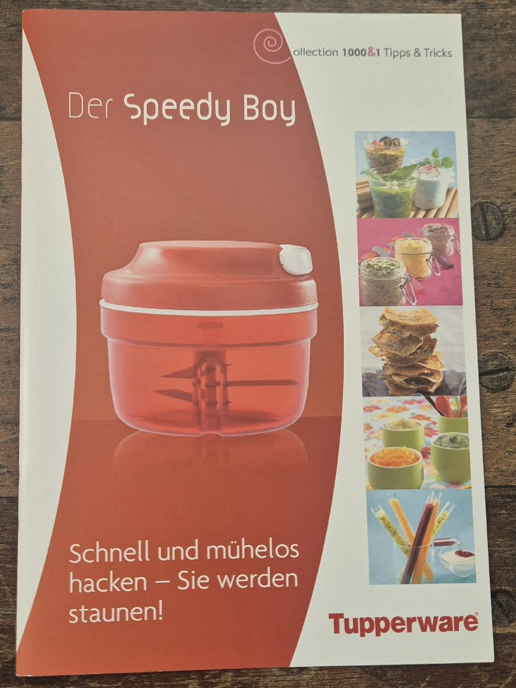 Livres: Tupperware Speedy Boy Rezeptbuch – Neuf (Voir description) à Unteriberg par Foxcross