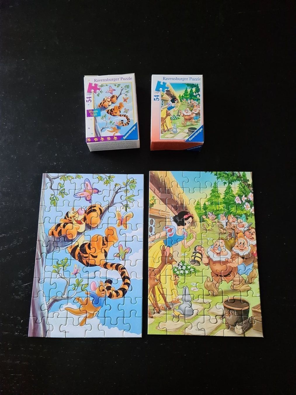 Ravensburger Puzzles: 2 Puzzle Winnie the Pooh / Schneewittchen – Gebraucht aus Erstfeld von Uhu1980