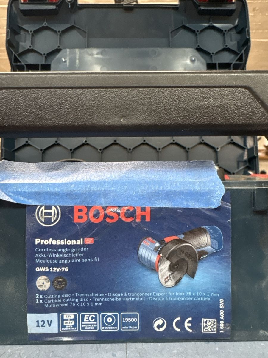 Bosch Tous les outils: BOSCH Professional GWS 12V-76 – D'occasion à Roggliswil par Marla1 2