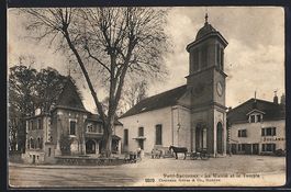 Le Petit-Saconnex, La Mairie et le Templ