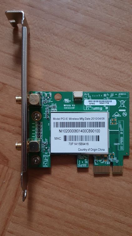 Carte sans fil (Wi-Fi) PCI-E Anatel WN7600R (Gebraucht) in Pully für ...
