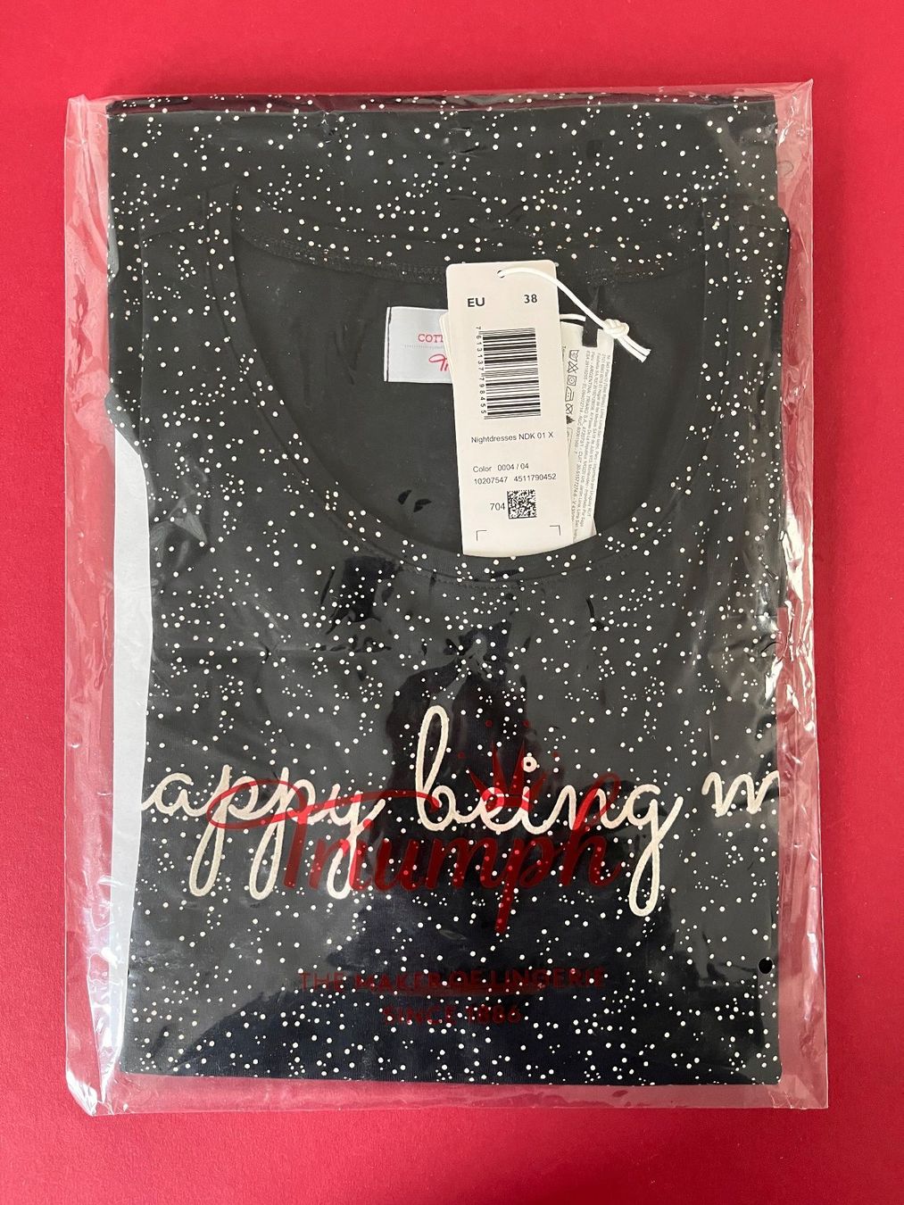 Triumph Negligees & Pyjamas: TRIUMPH, Nachthemd Kurzarm, Grösse 38, Farbe Schwarz – Neu und originalverpackt aus Rudolfstetten von gst_g7xl 5