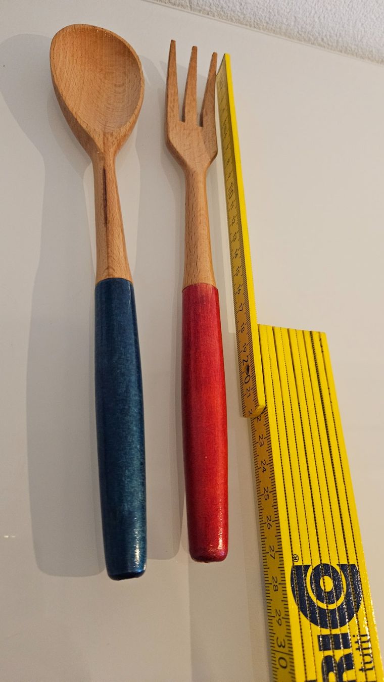 Bestecksets: Posate in legno per insalata – Gebraucht aus Melano von H-Sara 1