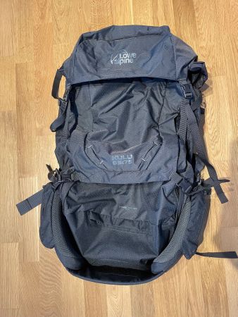 Neuer Globetrotter-Rucksack Lowe Kulu 65:75
