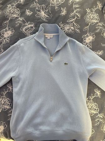 Lacoste Original Reissverschluss Kragen Sweatshirt