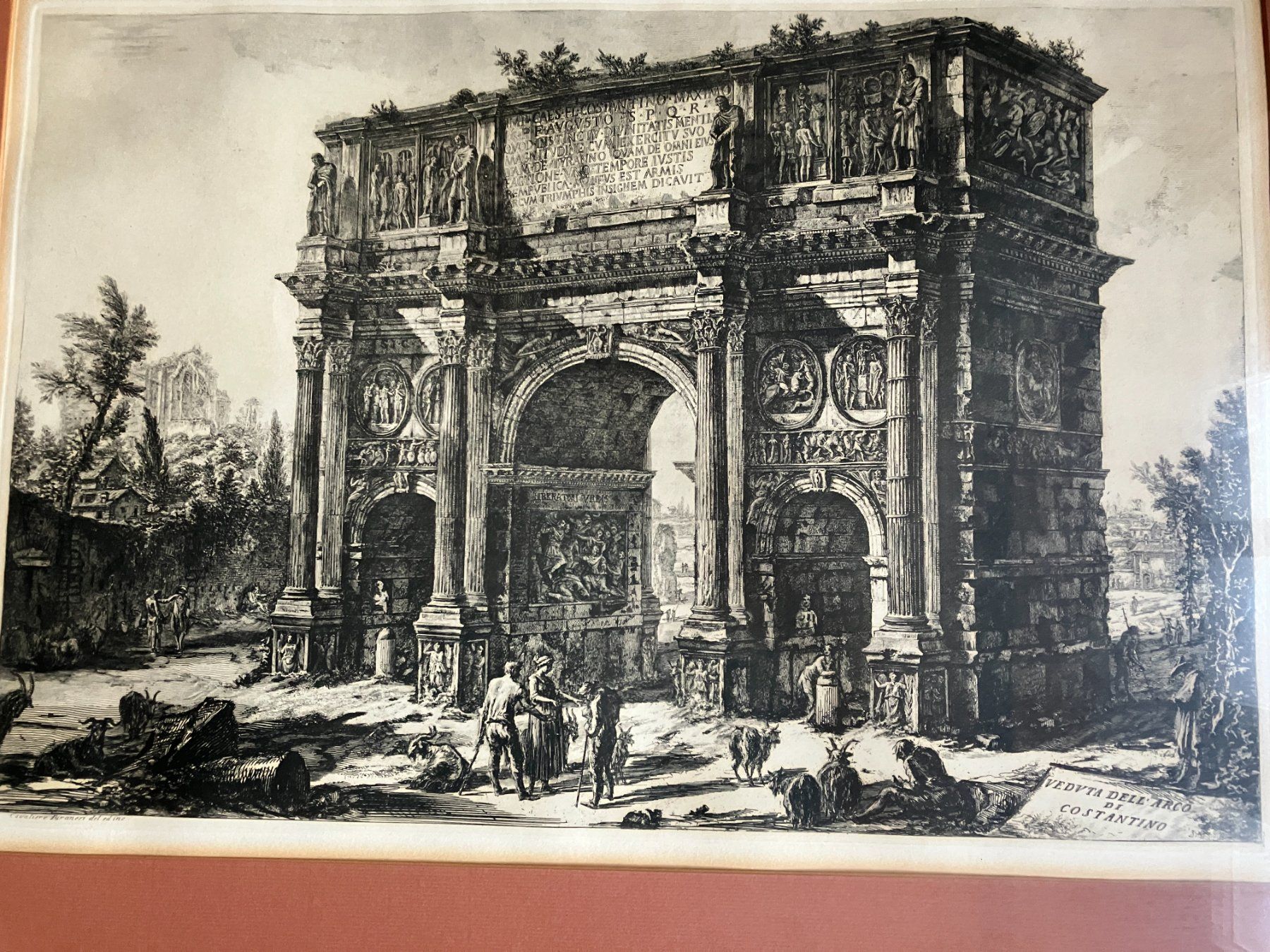 Incisioni: Piranesi, der Konstantinsbogen – Usato da Männedorf venduto da Amleto3 2