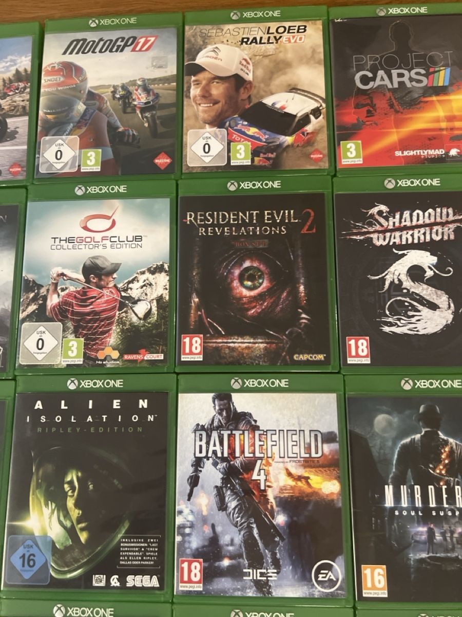 Microsoft Spiele: Xbox One Spiele Sammlung 20 Stk.  – Gebraucht aus Uznach von Apuutze 2