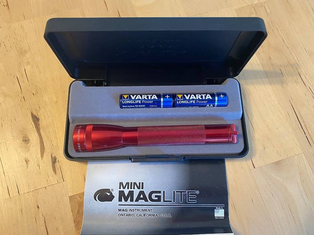 MINI MAGLITE® MAG INSTRUMENT ONTARIO, CALIFORNIA U.S.A. (Neu (gemäss ...