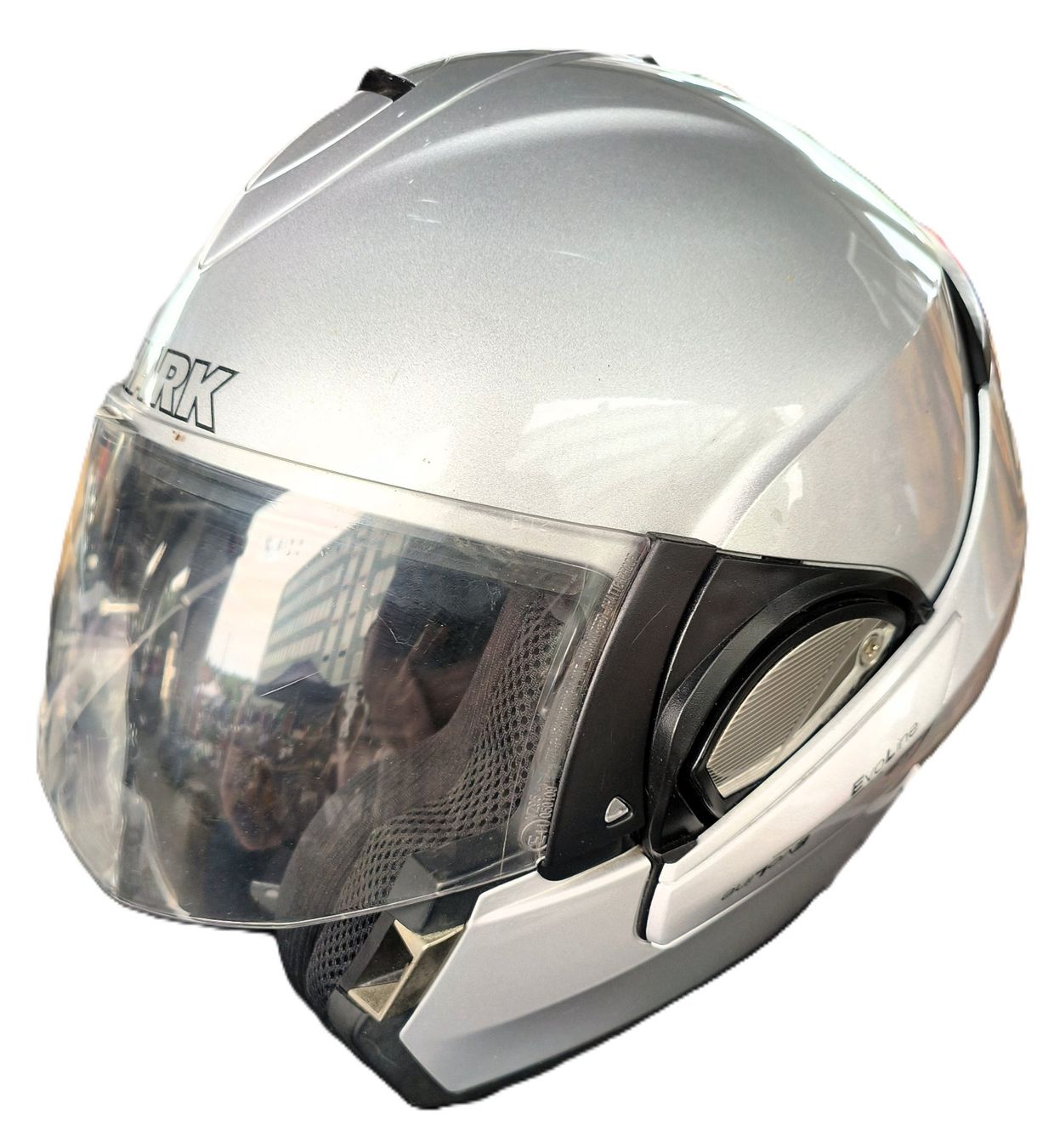 Helme & Visiere: Motorradhelm SHARK Evoline 2 - Grösse "S" - selten benutzt – Gebraucht aus Bern von Fair.Kauf 2