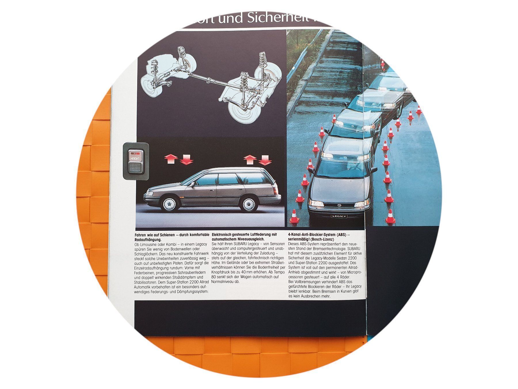 Riviste & Magazine: SUBARU LEGACY 1989 - Prospekt / Katalog – Nuovo (secondo la descrizione) da Viganello venduto da CARLiteratur 6