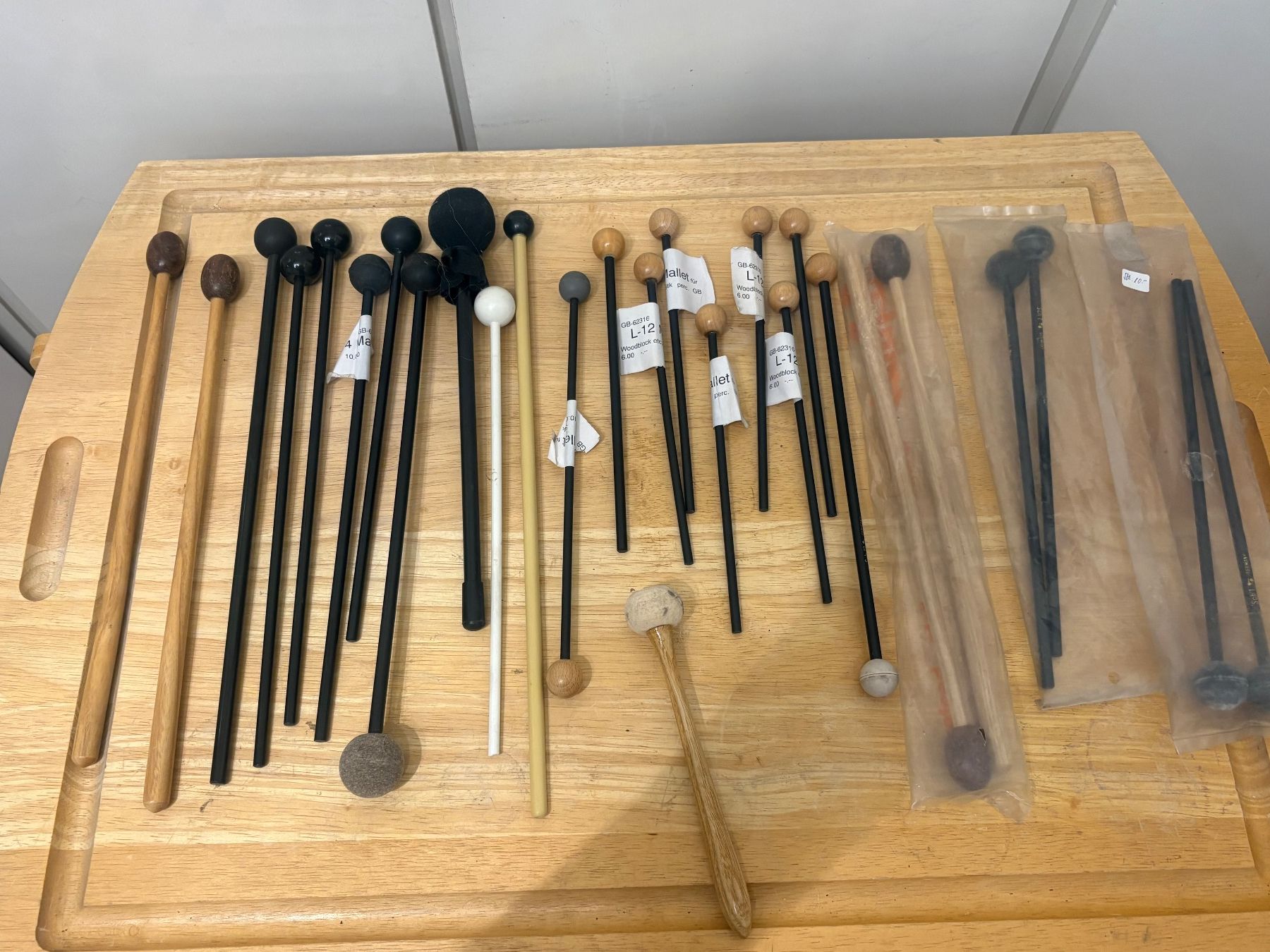 Strumenti musicali: Diverse Mallets/Schlägel Sammlung - Top Zustand! – Nuovo (secondo la descrizione) da Frick venduto da Rukki