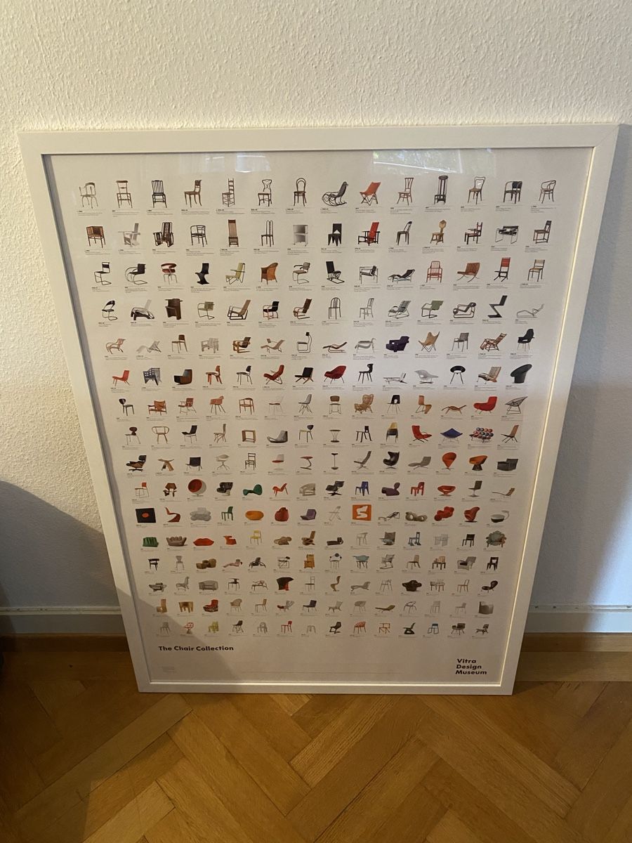Foto & Immagini: Design Vitra Poster mit Rahmen – Nuovo (secondo la descrizione) da Olten venduto da sportwelt 1