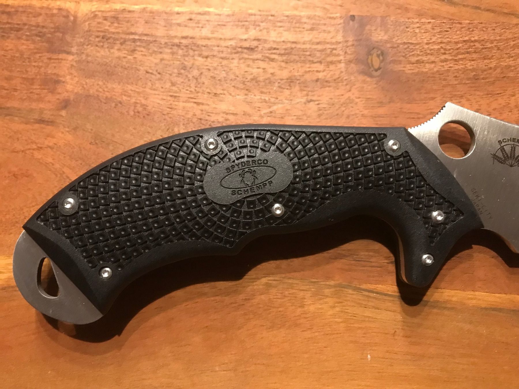 Spyderco Accessori: Spyderco Schempp Rock – Nuovo e nell'imballaggio originale da Malans venduto da ultra2007 2