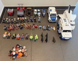 Playmobil Konvolut Polizei Figuren Fahrzeuge Spaceshuttle Zu
