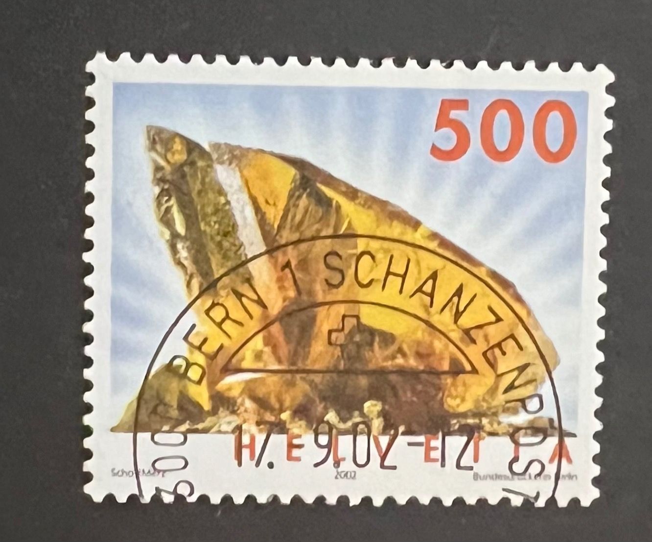 Tutti i francobolli: Freimarke Mineralien 2002 gestempelt – Nuovo (secondo la descrizione) da Hünenberg See venduto da wer_5286