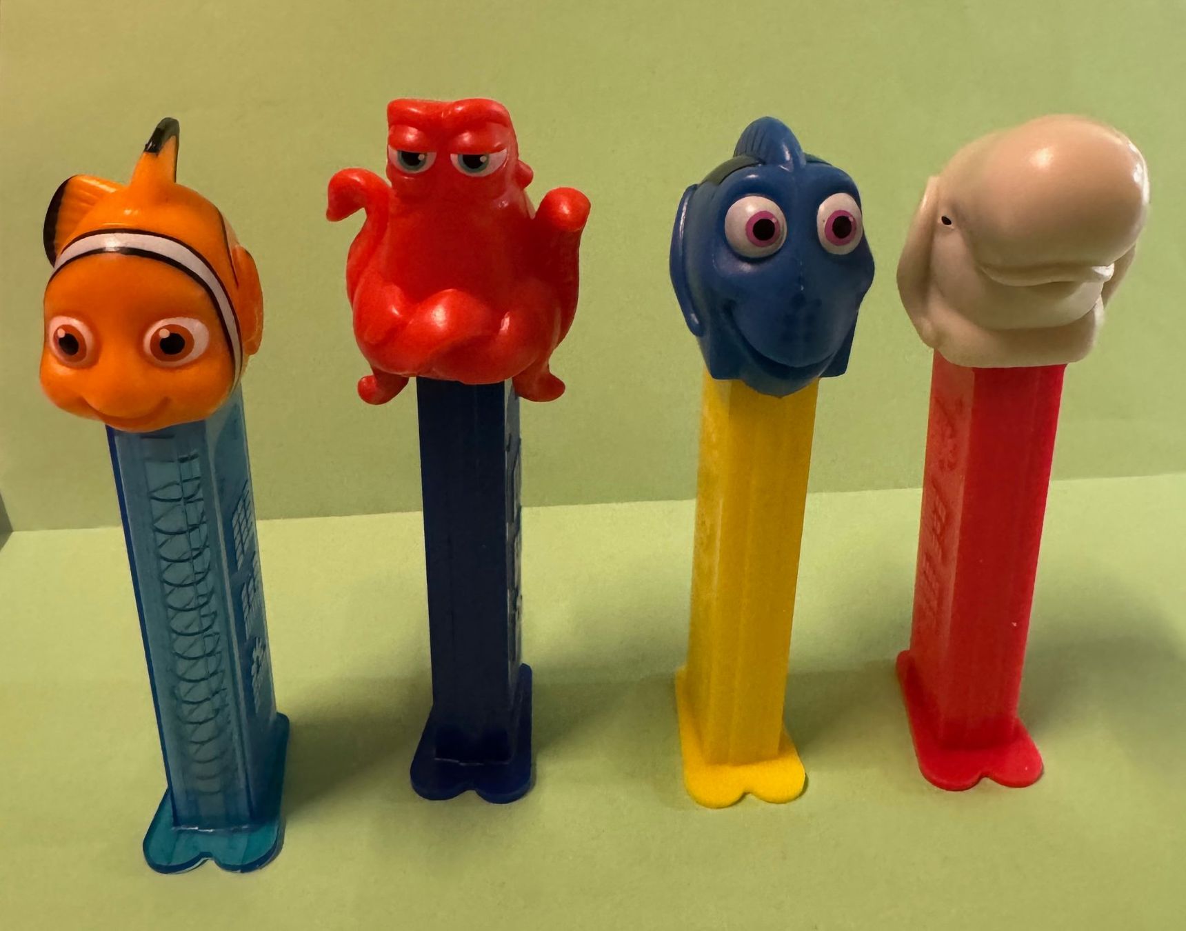 Pez Statuette: 4 PEZ - Spender: Finding Dory, Nemo, ... Disney/Pixar – Usato da Hedingen venduto da Wowi