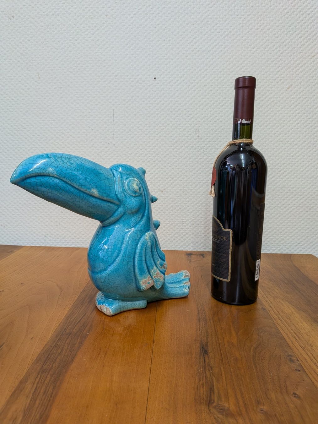 Statuette: Keramik Vogel türkisblau – Usato da Emmen venduto da magelan