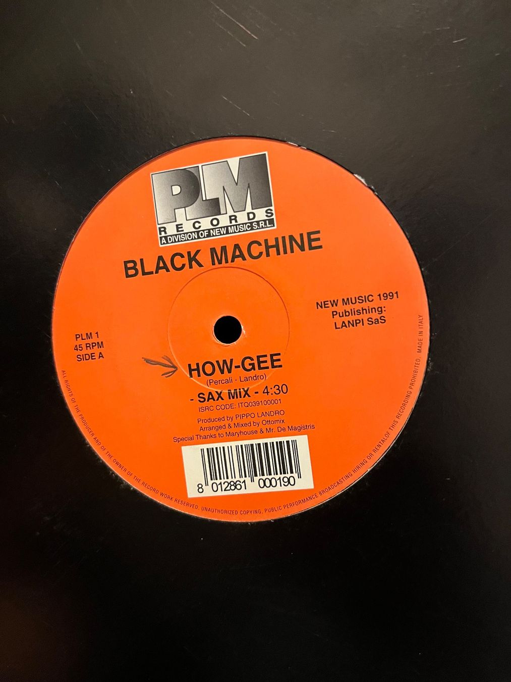 Dischi in vinile: Black Machine – How-Gee – Usato da Frauenfeld venduto da Philz 2