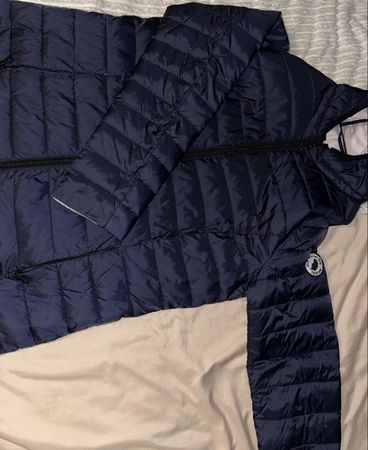 Taifun Daunenjacke, Grösse S, Dunkelblau - Winter Top!