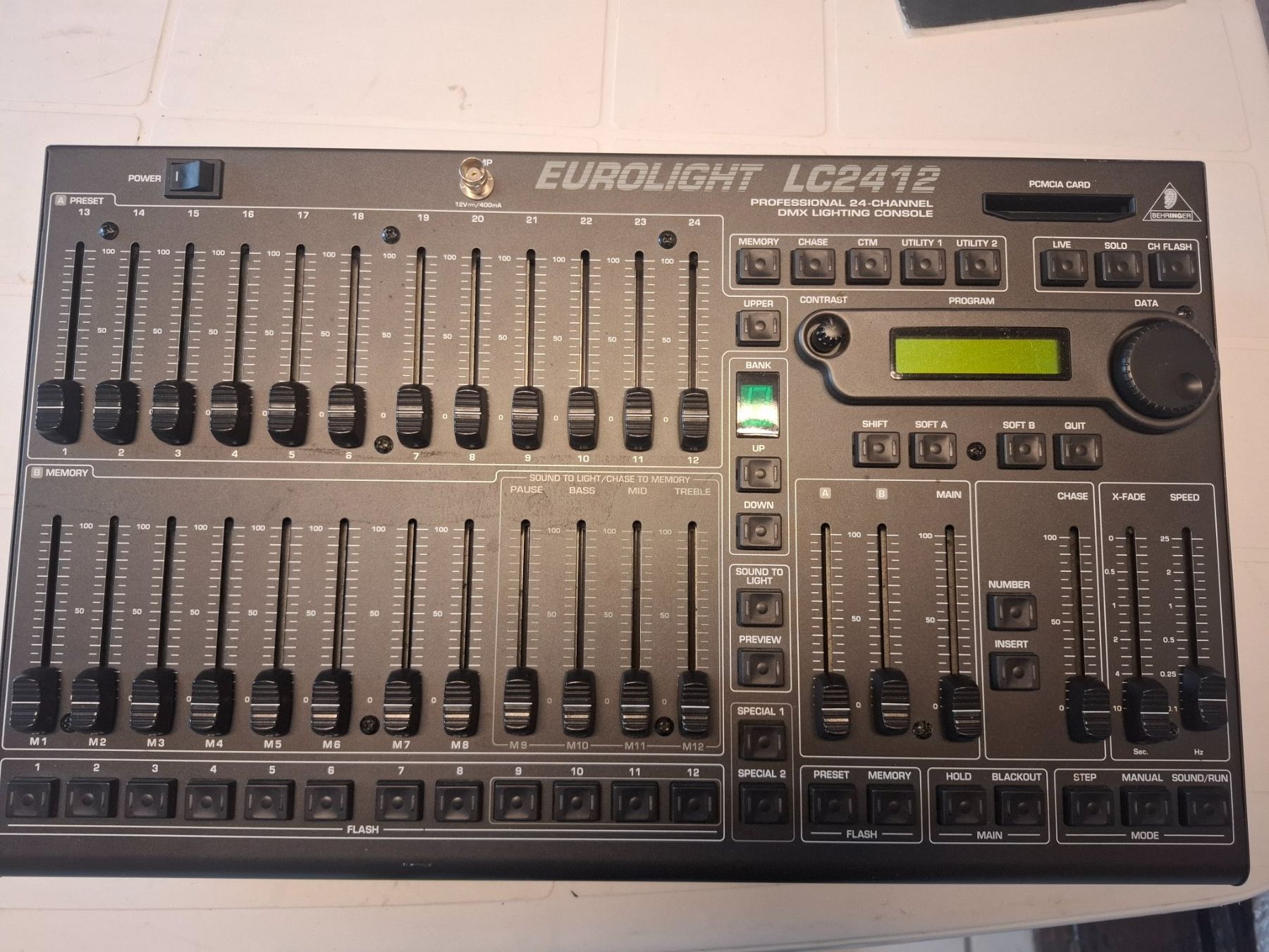 Behringer Console di mixaggio: Eurolight LC2412 DMX Controller – Usato da Sursee venduto da luki813