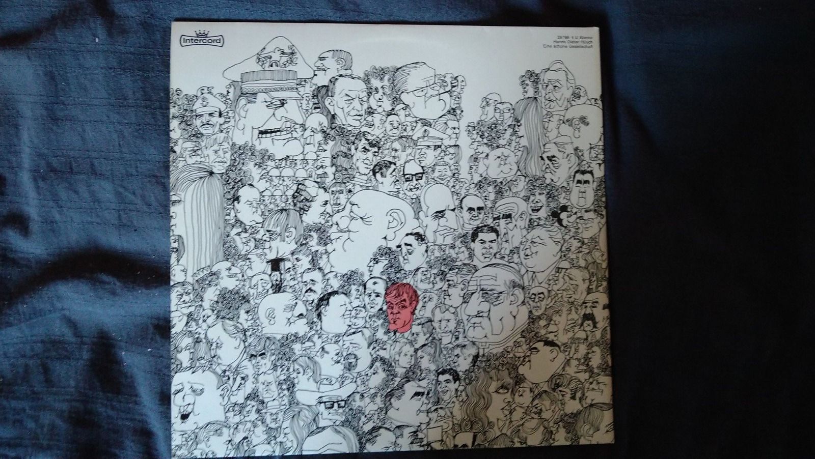 Dischi in vinile: LP Hans Dieter Hüsch Eine schöne Gesells – Usato da Gelterkinden venduto da martinom 3