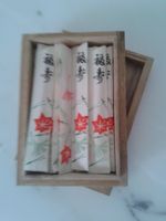 kleine Holzbox mit Zahnstochern original aus Japan