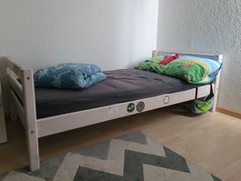 Flexa Bett inkl. Zubehör Hochbett